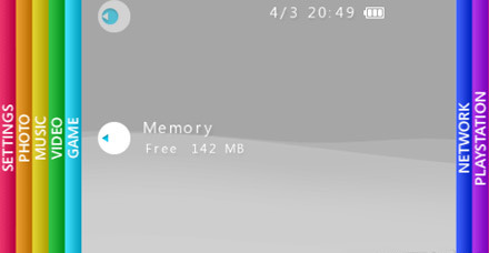 Spectrum (PSP Тема)