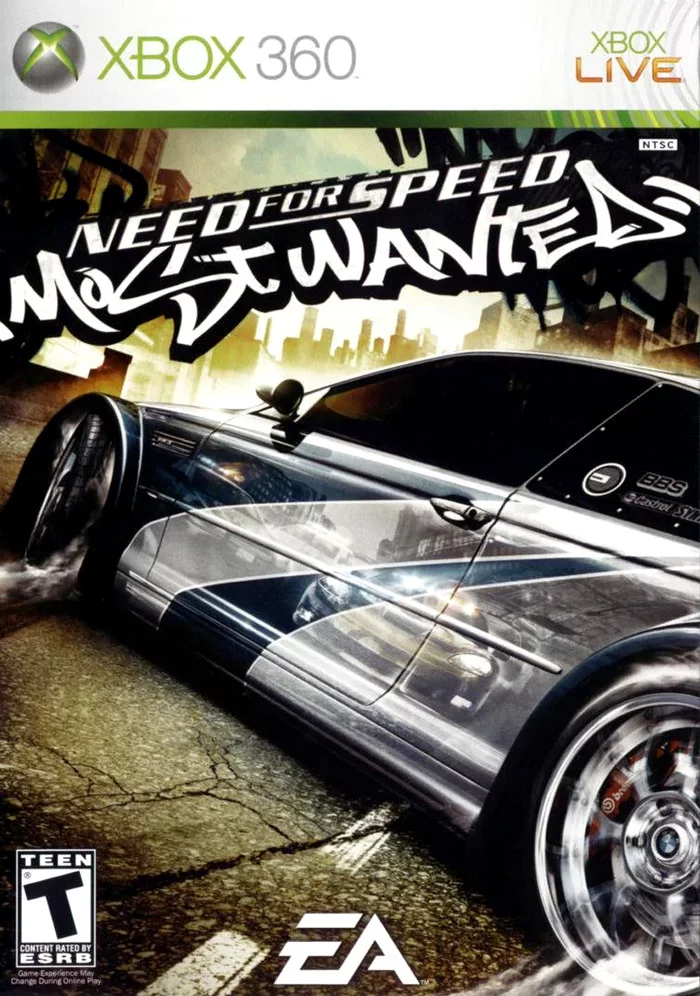 Need For Speed Most Wanted 2005 (XBox 360 FreeBoot полностью на русском)