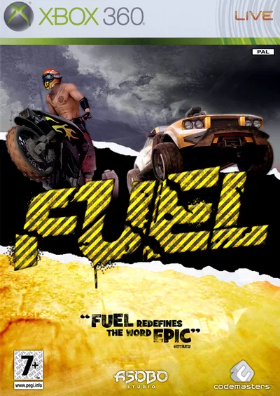 FUEL (XBox 360 FreeBoot god русская версия)