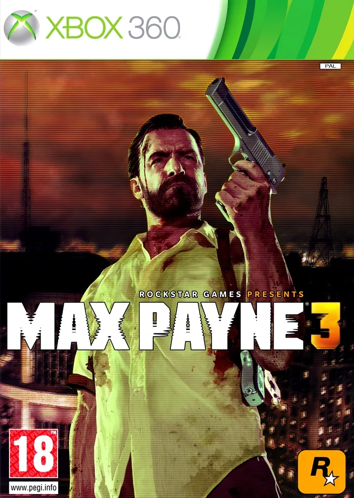 Max Payne 3 (XBox 360 FreeBoot God русская версия)