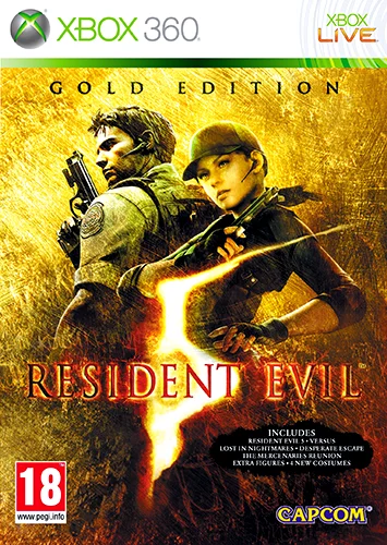 Resident Evil 5 Gold Edition (XBox 360 FreeBoot god полностью на русском)