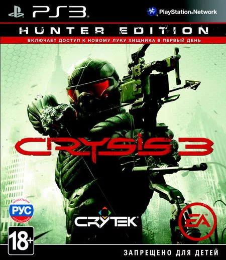 Crysis 3: Hunter Edition (PS3 полностью на русском языке)