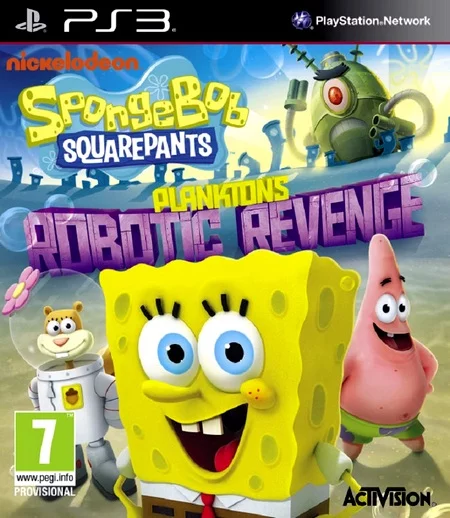 SpongeBob SquarePants: Plankton's Robotic Revenge (PS3 FullRus)