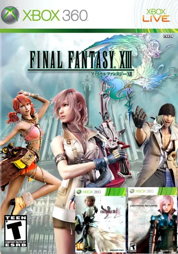 Final Fantasy XIII Все части игр (Freeboot Xbox360 Eng Rus)