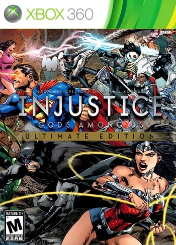 Injustice Gods Among Us Ultimate Edition (Freeboot Xbox 360 Rus)