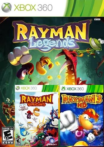 Rayman Вся серия игр (XBox 360 FreeBoot)