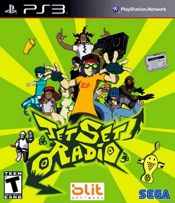 Jet Set Radio HD (PS3 pkg)