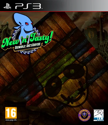 Oddworld New 'n' Tasty! (PS3 pkg Rus)