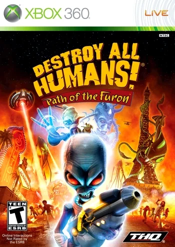 Destroy All Humans! Path of the Furon (Freeboot Xbox 360)