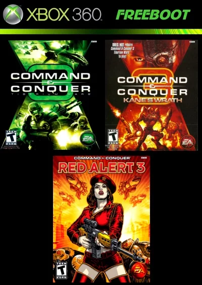 Command and Conquer все части (FreeBoot God русские версии)