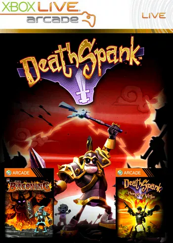 DeathSpank все части игр (Freeboot Xbox 360 Rus)