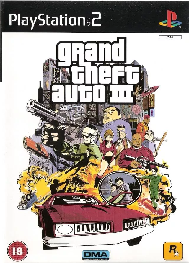 Grand Theft Auto III GTA 3 (PS2 iso русская версия)