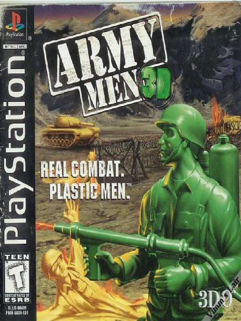 Army Men 3D (PS1 Golden Leon русская версия)