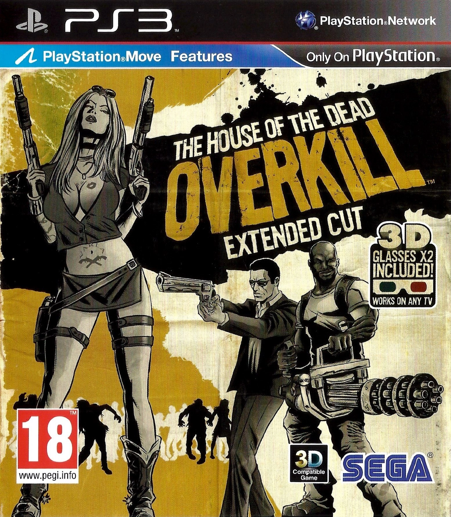 The House of the Dead Overkill Extended Cut (PS3 Move)