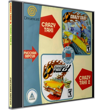 Crazy Taxi и Crazy Taxi 2 2in1 (Dreamcast Kudos)