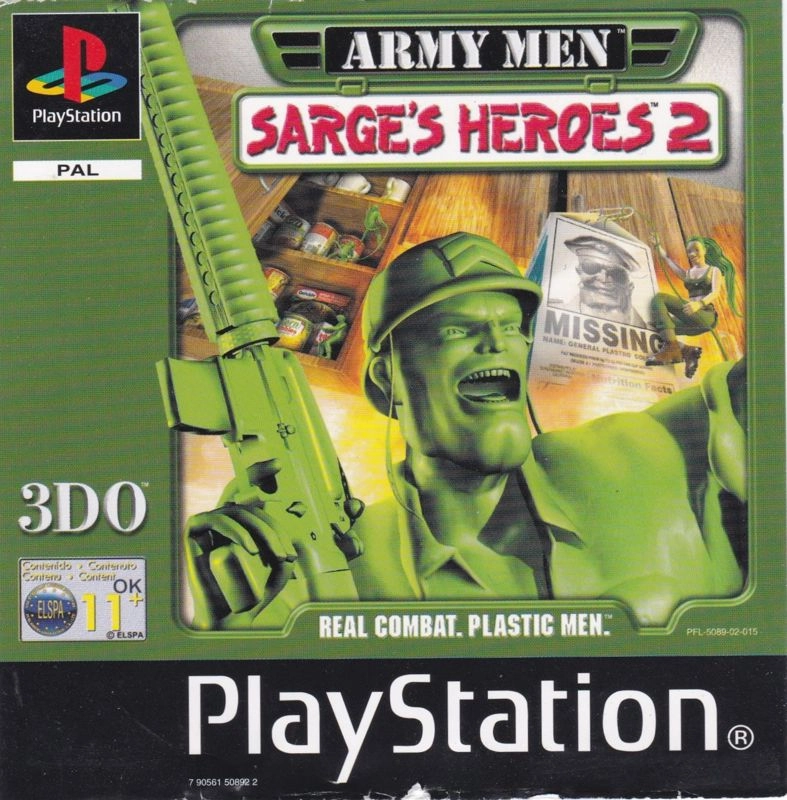 Army Men Sarge's Heroes 2 (PS1 Diamond Studios Fullrus)