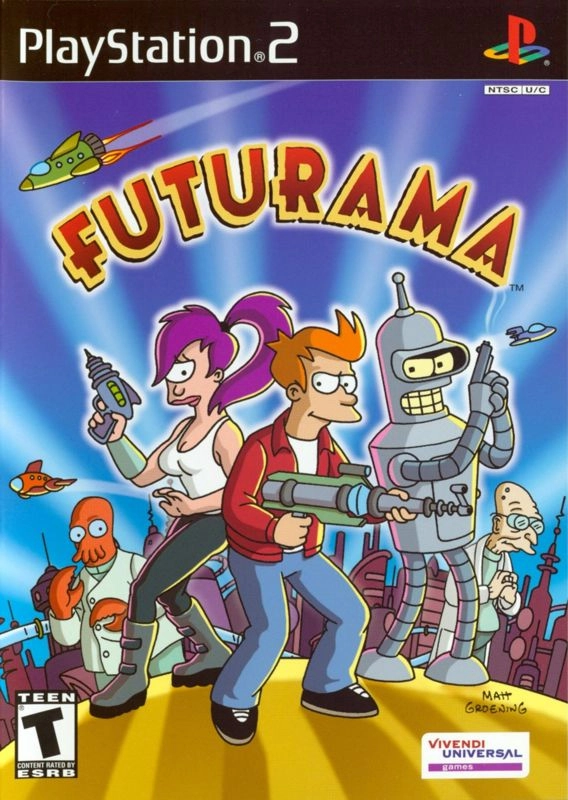 Futurama (PS2 iso полностью на русском)