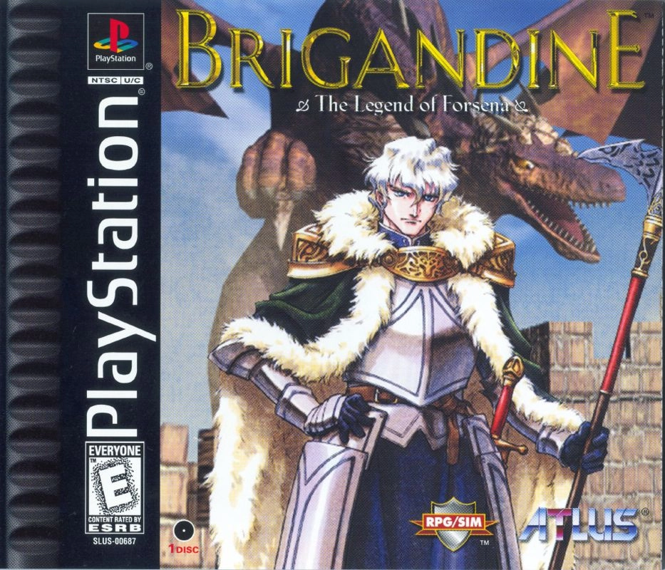 Brigandine Legend of Forsena (PSX русская версия)