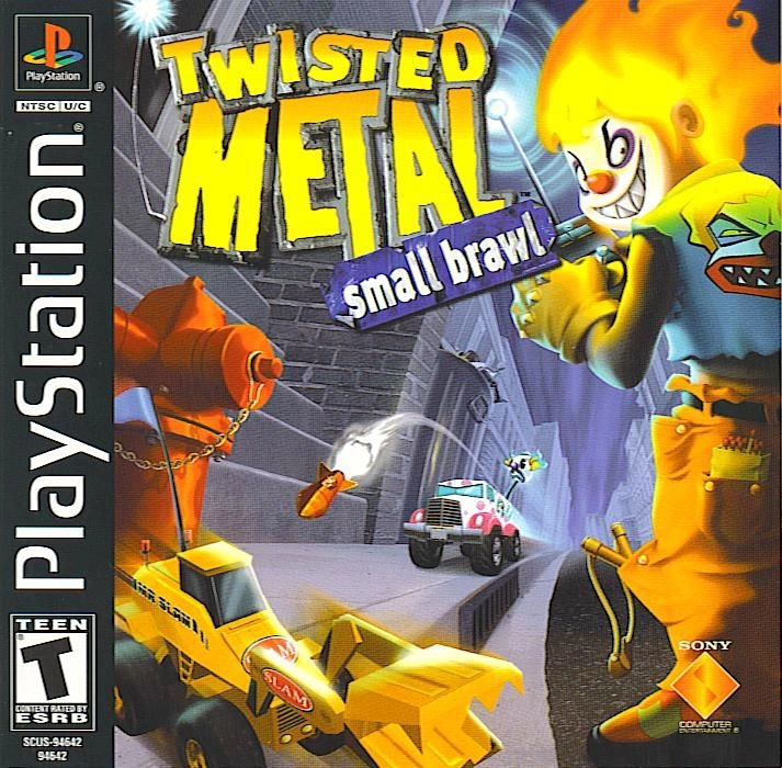 Twisted Metal Small Brawl (PS1 Kudos Rus)