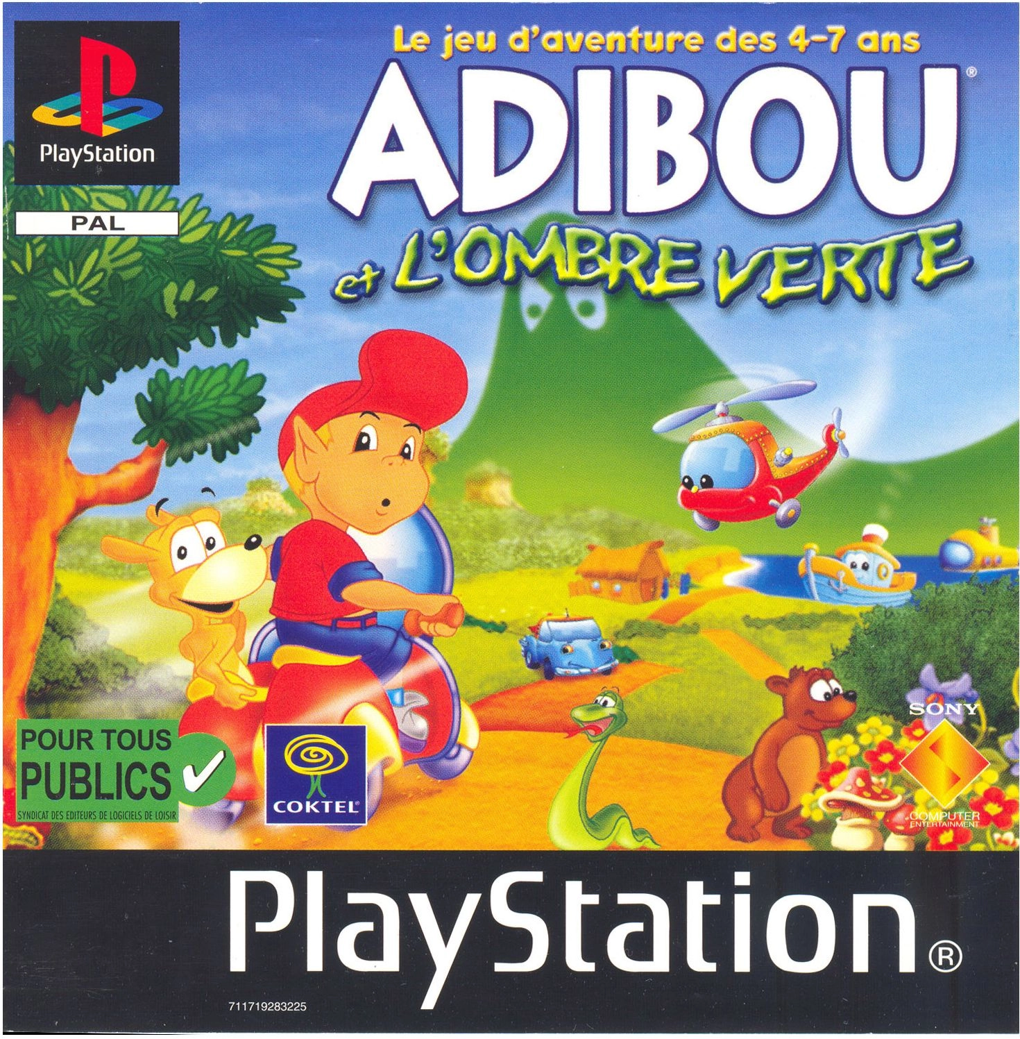 Adibou Et Lombre Verte (PS1 Kudos)