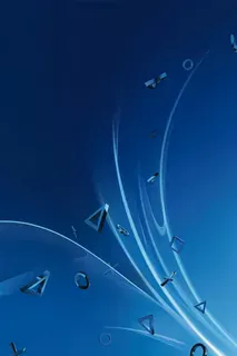 Blue and White (PS4 Themes pkg)