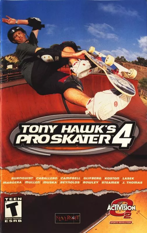 Tony Hawk's Pro Skater 4 (Kudos PS1)