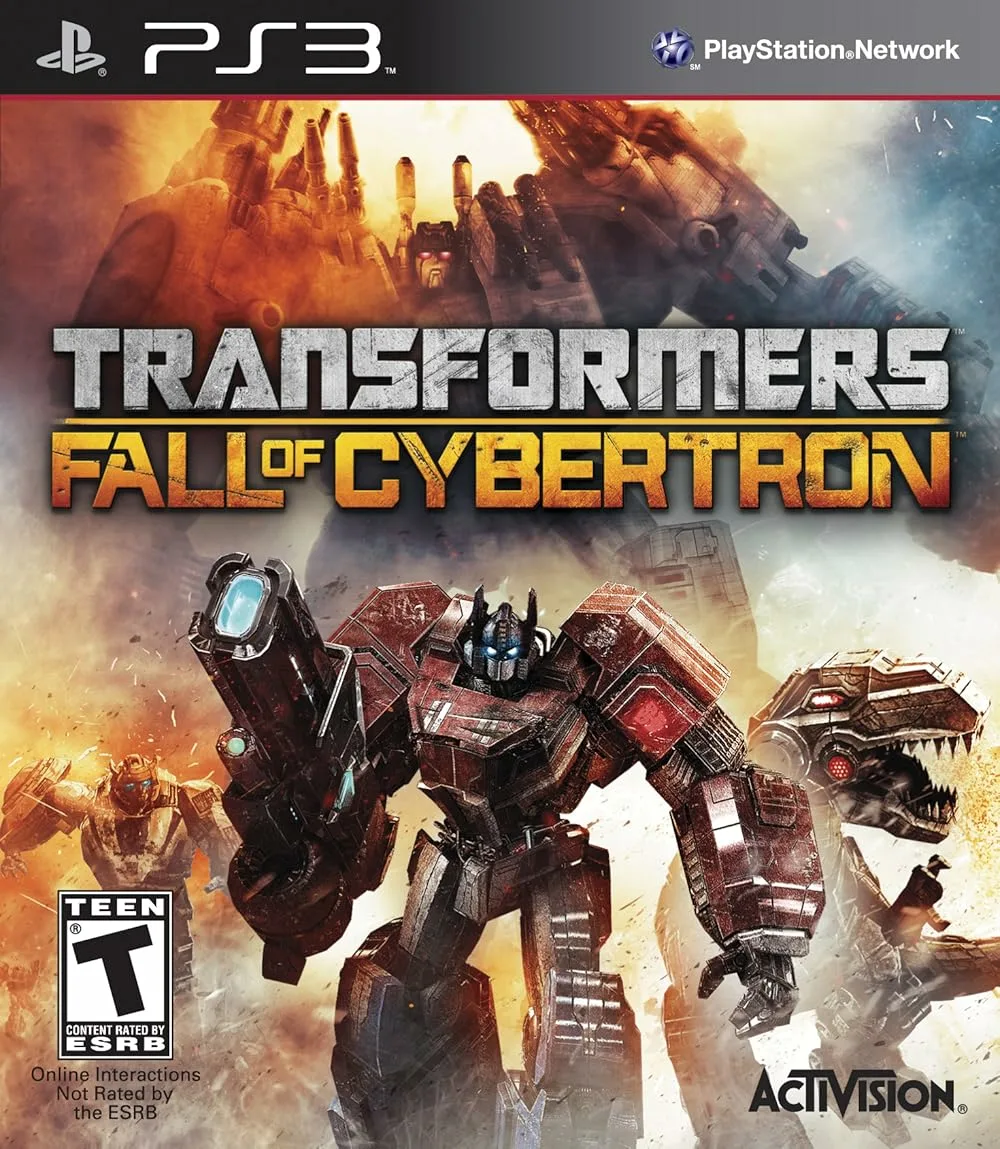 Transformers Fall of Cybertron (PS3 iso Rus)