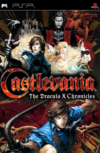 Castlevania The Dracula X Chronicles (PSP cso Rus)