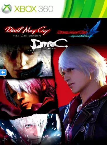 Devil May Cry Все части игр (XBox 360 FreeBoot God)