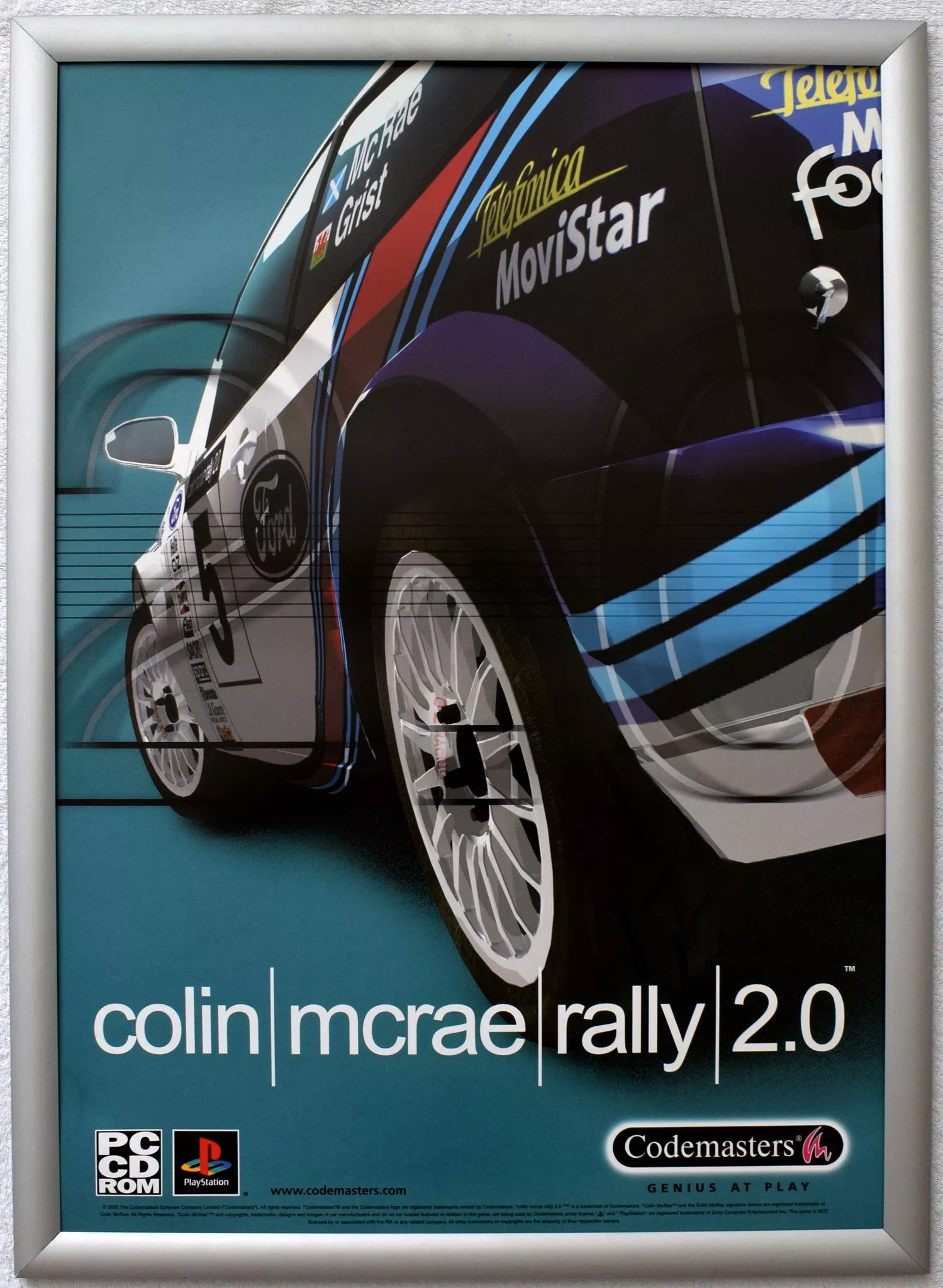Colin McRae Rally 2.0 (PS1 vector русская версия)
