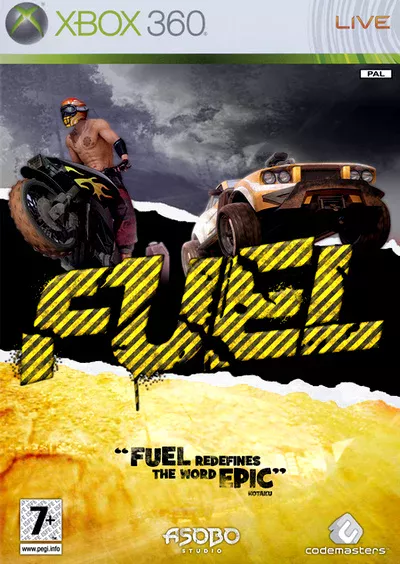 FUEL (XBox 360 FreeBoot god русская версия)