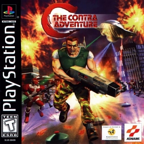 C The Contra Adventure (PS1 Rus)