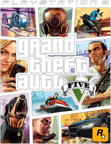 GTA5 Grand Theft Auto V (PS3 ISO pkg русская версия)