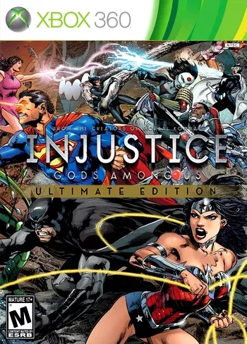 Injustice Gods Among Us Ultimate Edition (Freeboot Xbox 360 Rus)