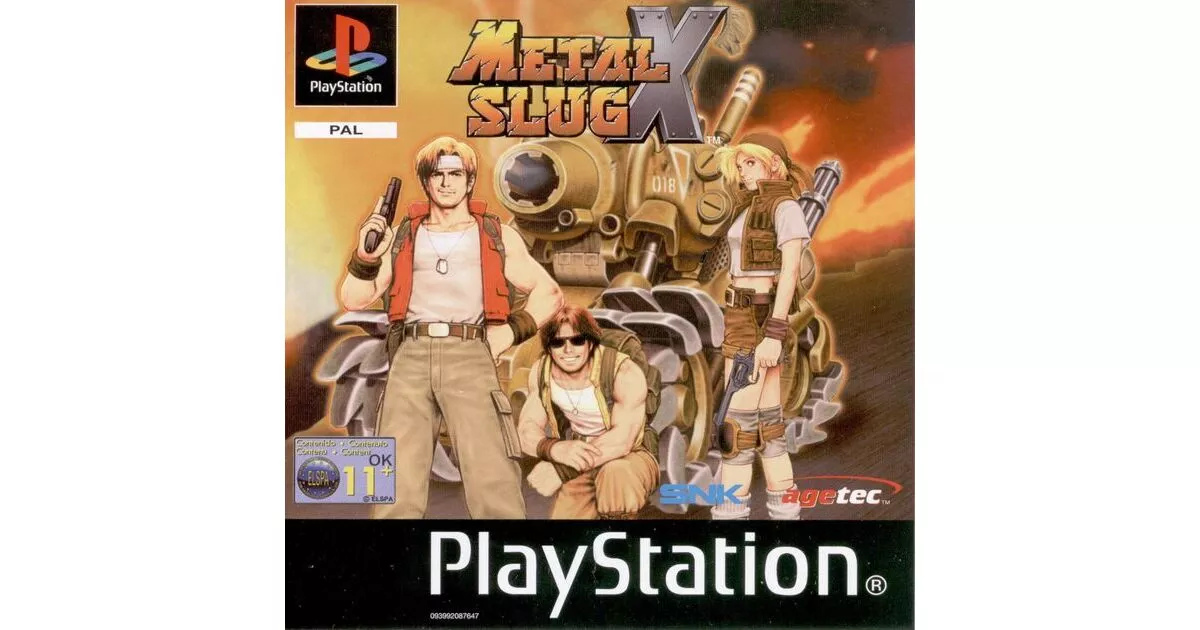 Metal Slug X (PS1 Kudos русская версия)
