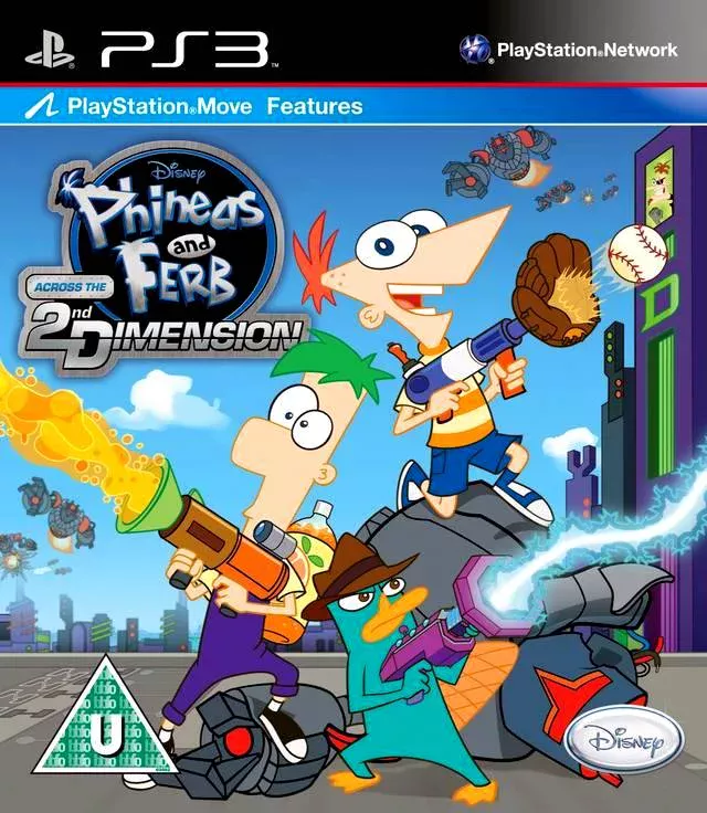 Phineas and Ferb Across the 2nd Dimension (PS3 iso полностью на русском)