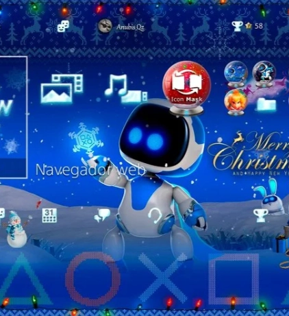 Christmas Astro (PS4 Theme pkg)