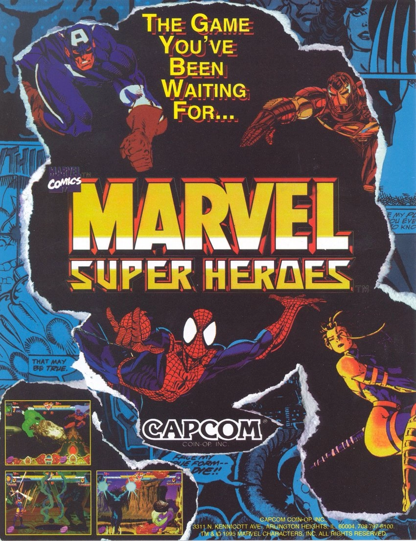 Marvel Super Heroes (PS1 Rus Kudos)