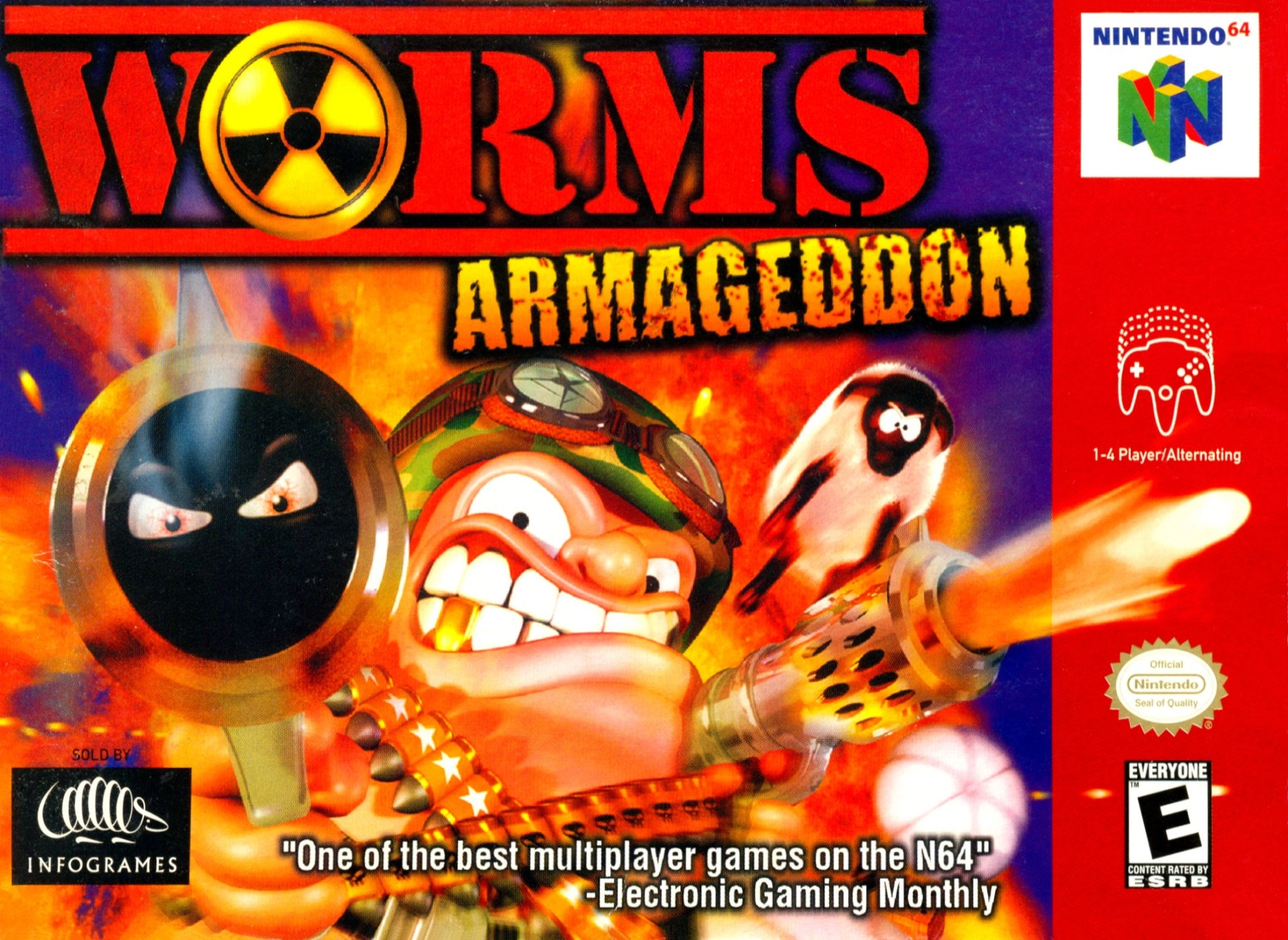 Worms Armageddon (PS1 Vector русская версия)
