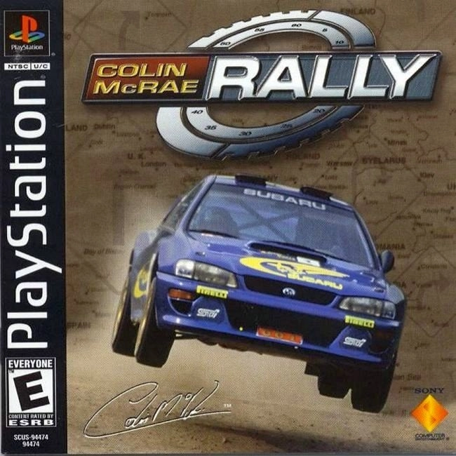 Colin McRae Rally (PS1 русская версия)