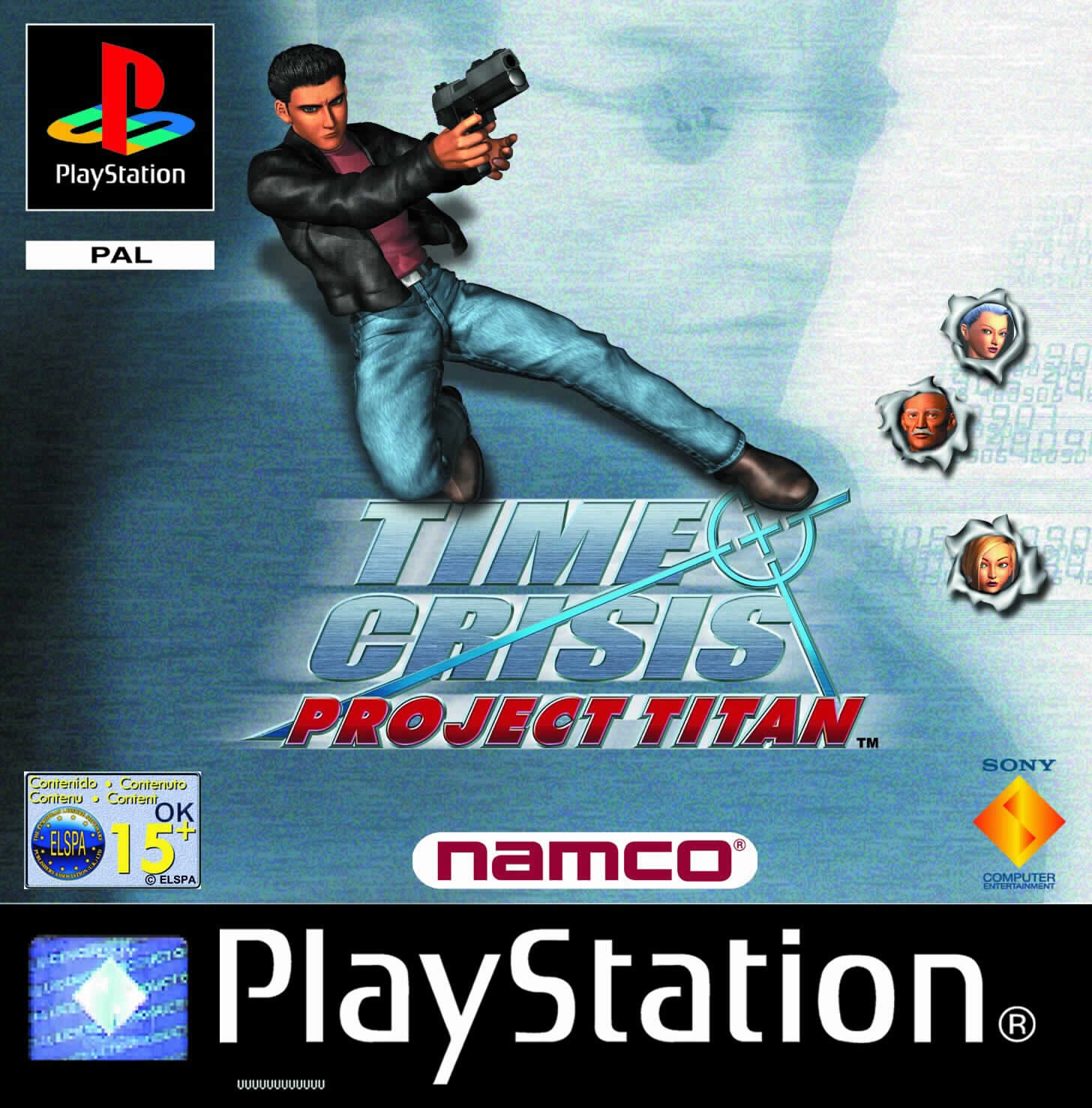 Time Crisis Project Titan (PS1 Paradox полностью на русском)