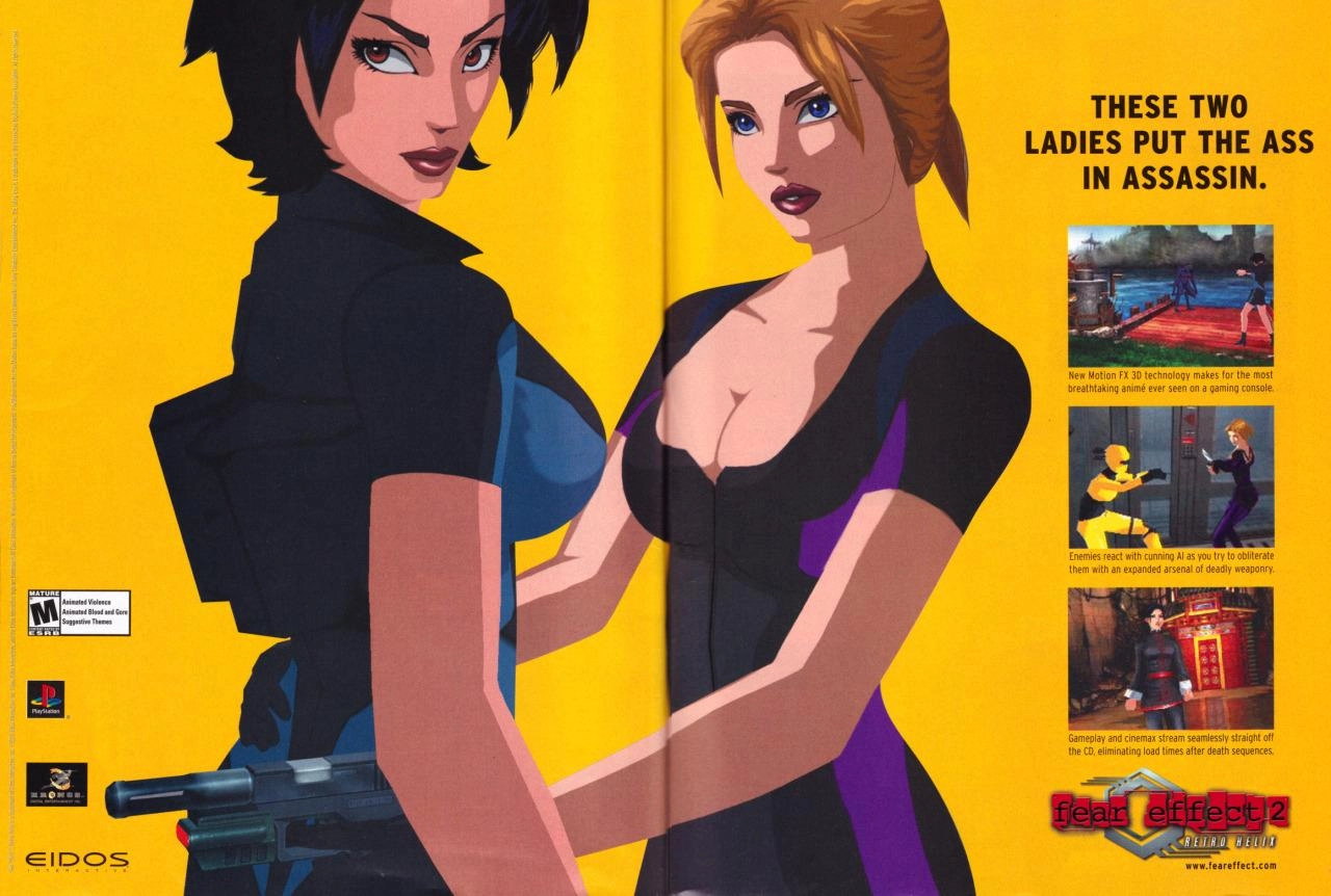 Fear Effect 2: Retro Helix (PS1)