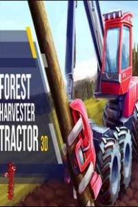 Forest Harvester Tractor 3D